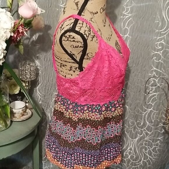 JOSIE Natori Laced Top Size M - Picture 4 of 7